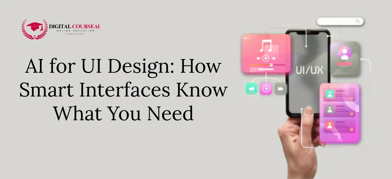 AI for UI Design How Smart Interfaces Know What You Need